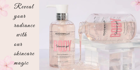 skincare and hair care products