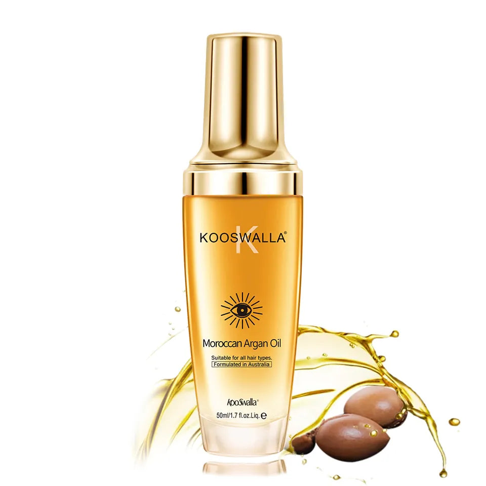 Argan oil hair serum for dry hair