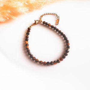 Aurora Tiger Eye Facets Bracelet