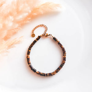 Golden Strength Tiger Eye Bracelet