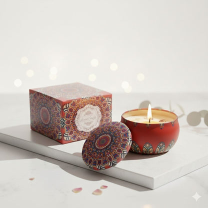 Velvet Rose Aromatherapie-Sojawachskerzen