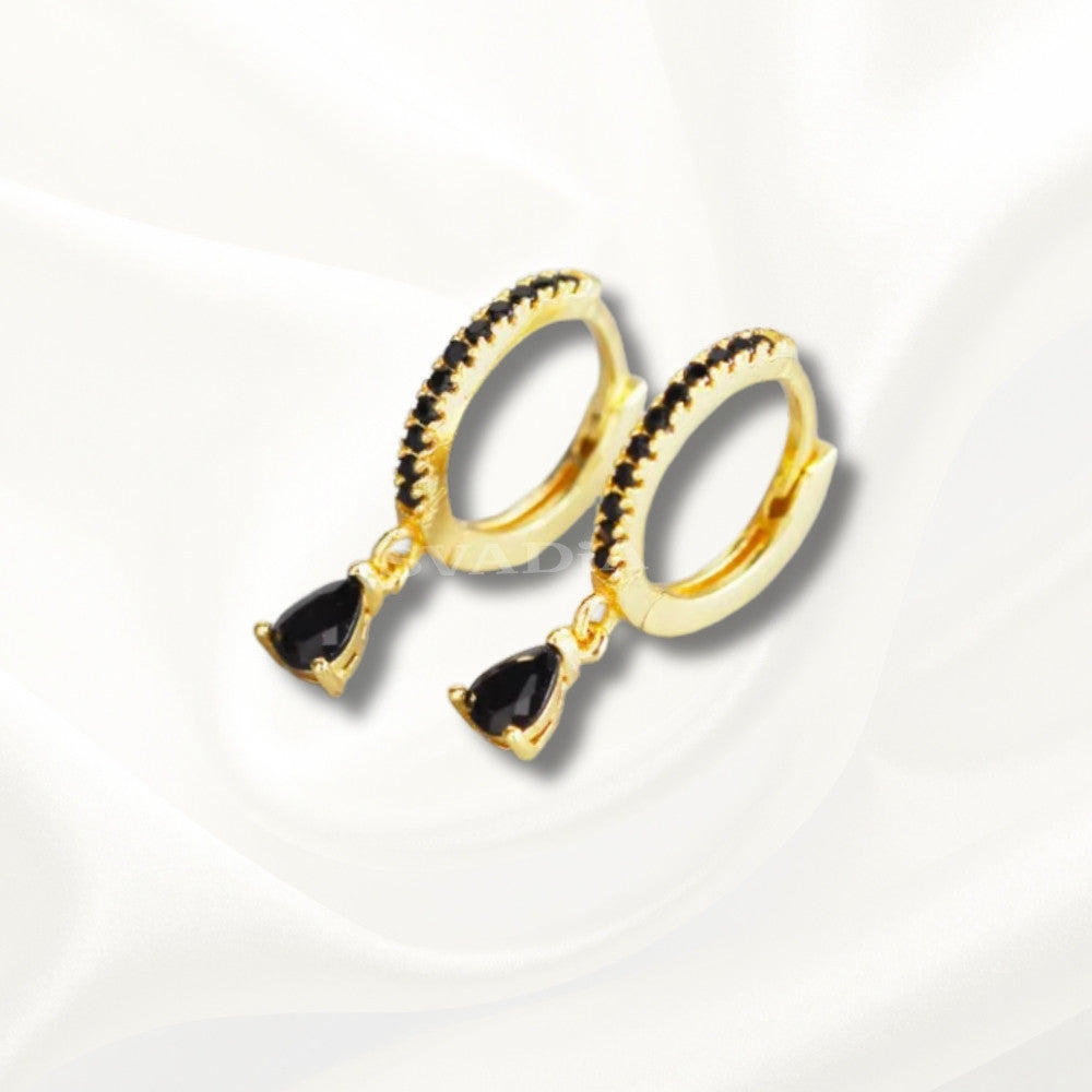 Svadia Elegant Elara 925 Silber-Tropfenohrringe