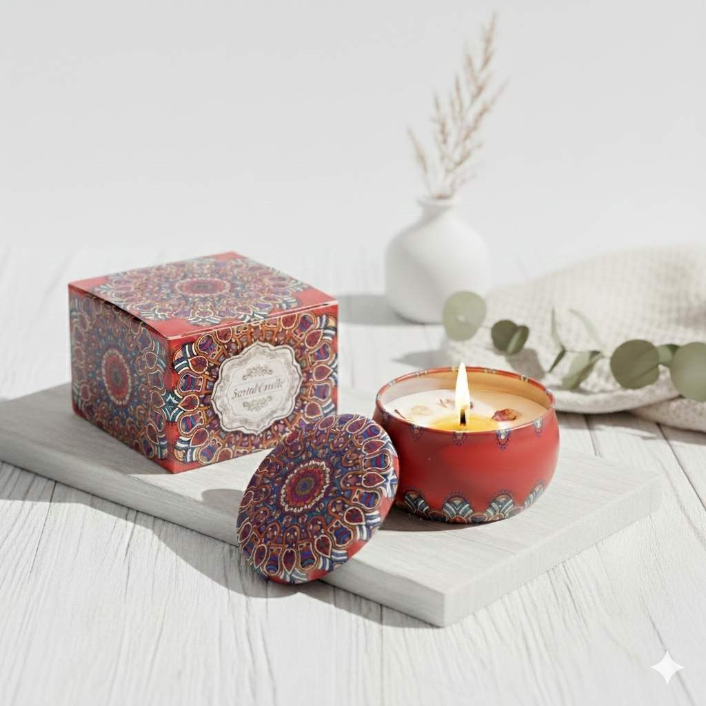 Velvet Rose Aromatherapie-Sojawachskerzen