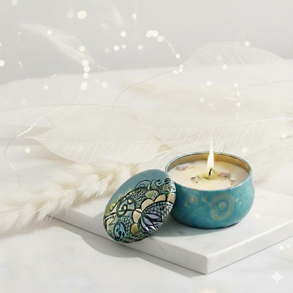 English Pear & Freesia Elegance Aromatherapy Soy Candles