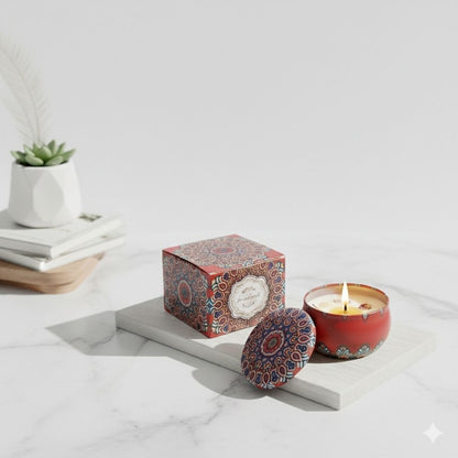 Velvet Rose Aromatherapie-Sojawachskerzen