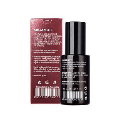 Argan Shea Butter Oil for repair and hair growth