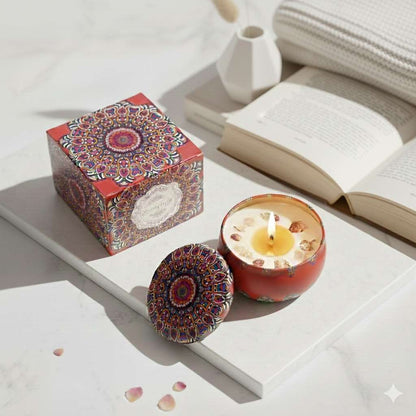 Velvet Rose Aromatherapie-Sojawachskerzen