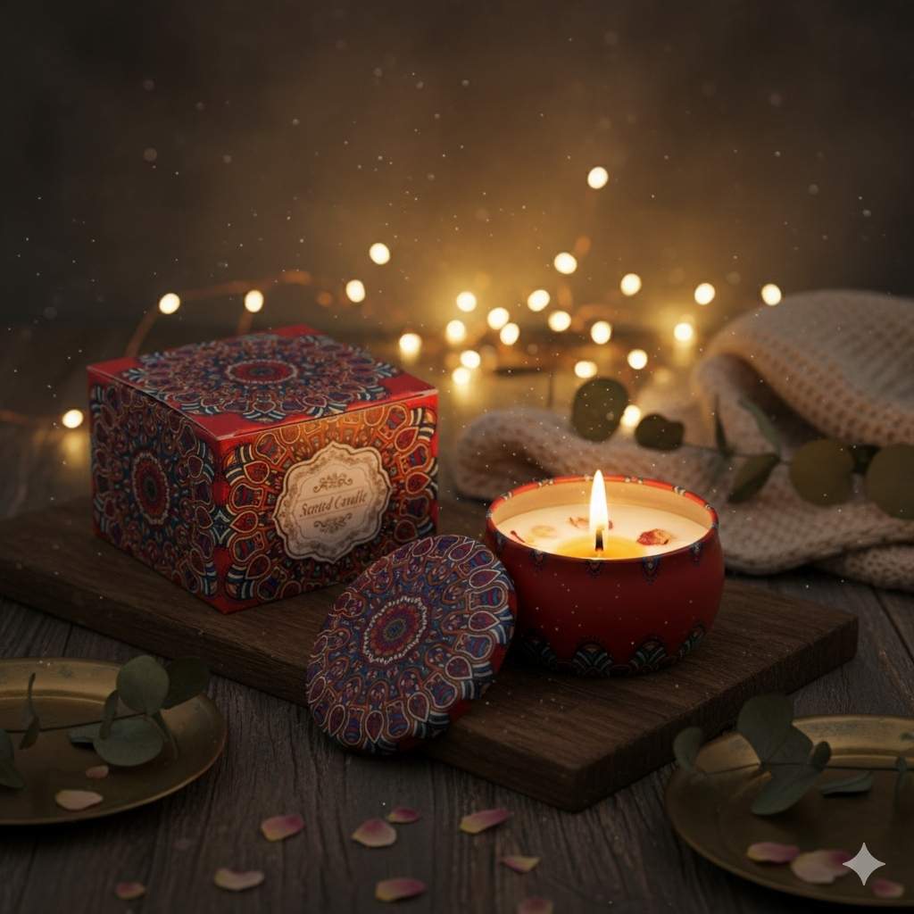 Velvet Rose Aromatherapie-Sojawachskerzen