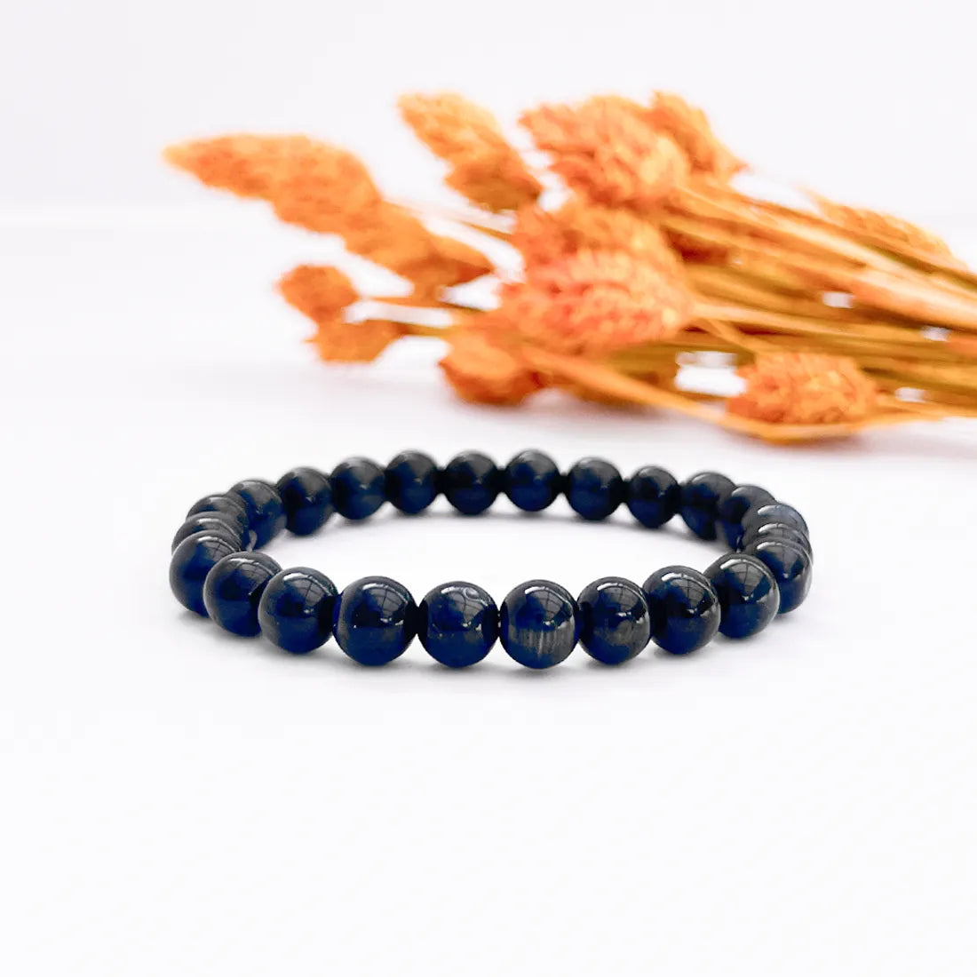Blue Tiger Eye Armband