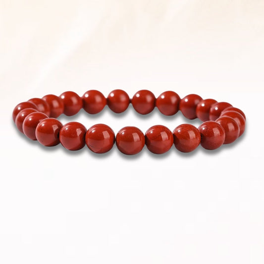 Bohemian Red Cinnabar Bracelet
