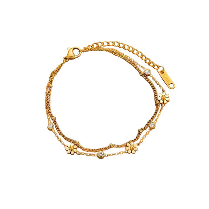 Crystal Blossom Bracelet