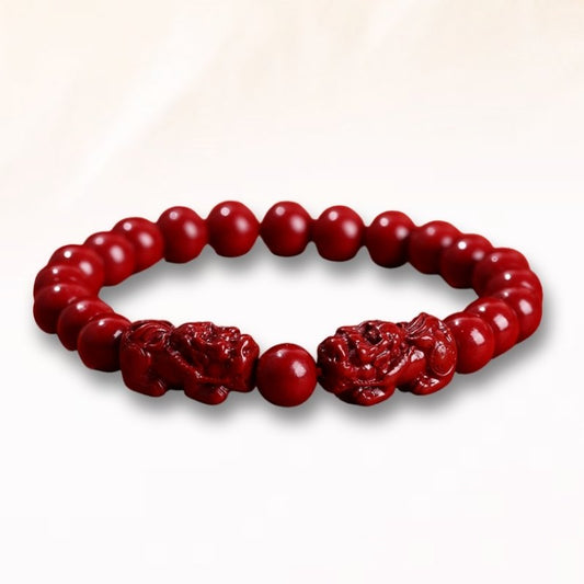 Double Pixiu Tai Chi Bracelet