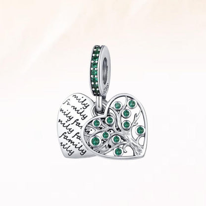 Green Heart Charm