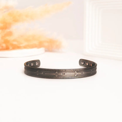 Radiant Vibe Kupferarmband mit Magneten