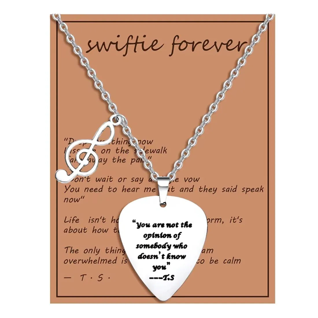 Melodic Muse Inspired Necklace