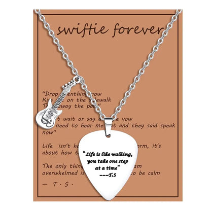 Taylor Swift Inspired Musical Necklace